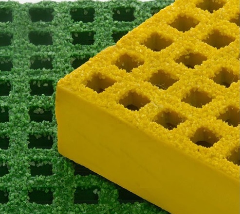 1/2″ x 1/2″(12.8mm*12.8mm)ADA grid mesh molded fiberglass gr