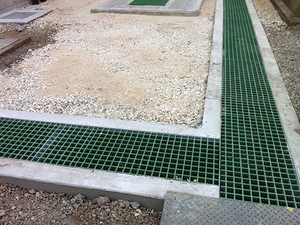 frp grating trench cover